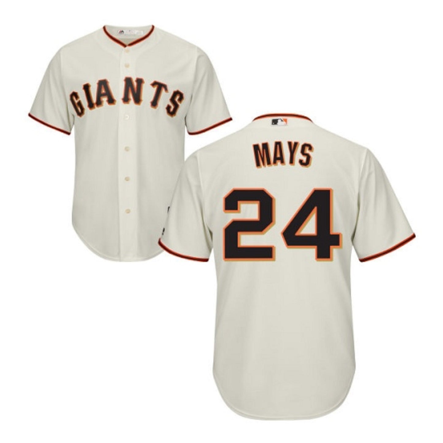 Baseball Willie Mays San Francisco Giants 24 Jersey