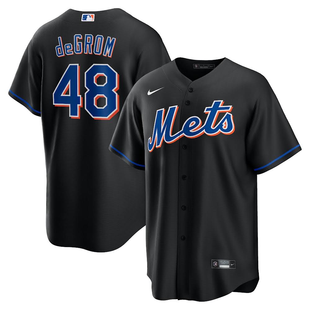 Baseball Jacob deGrom New York Mets 48 Jersey
