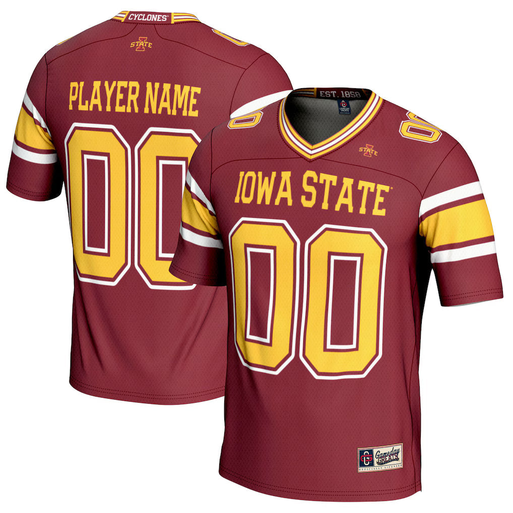 Iowa State Cyclones GameDay Greats NIL Pick-A-Player Football Jersey - Cardinal -