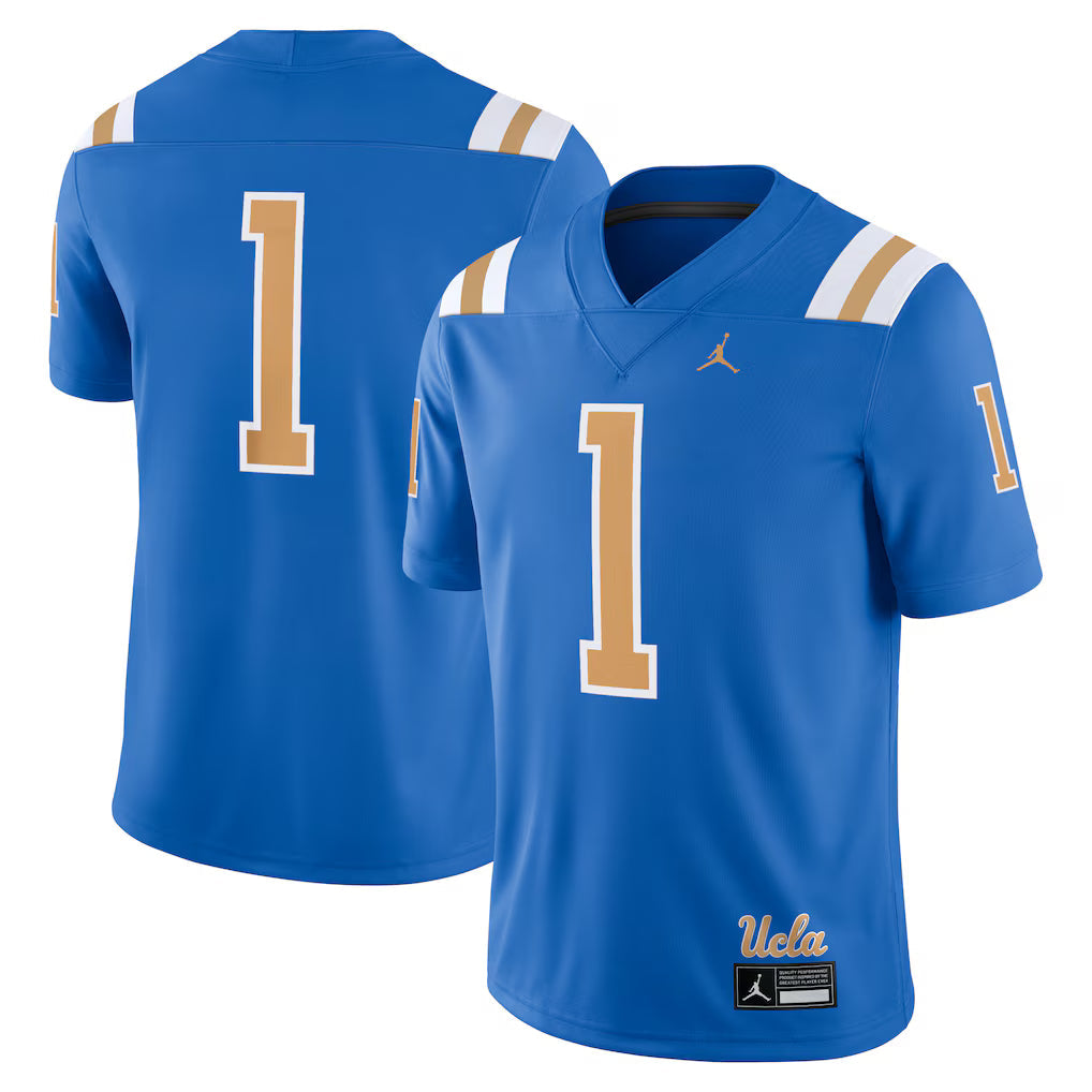 #1 UCLA Bruins Game Jersey - Blue -