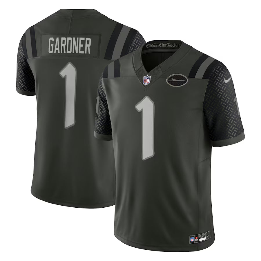 Ahmad Sauce Gardner New York Jets 2025 Rivalries Collection Limited Jersey - Gotham Green -