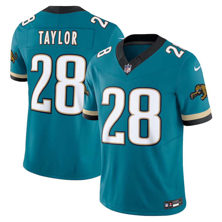 Fred Taylor Jacksonville Jaguars Prowler Throwback Vapor F.U.S.E. Limited Retired Player Jersey - Teal -