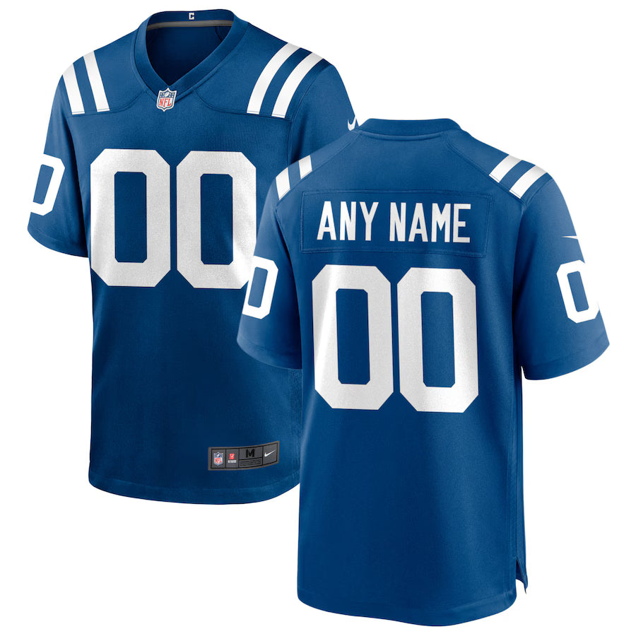 Indianapolis Colts Custom Game Jersey - Royal -