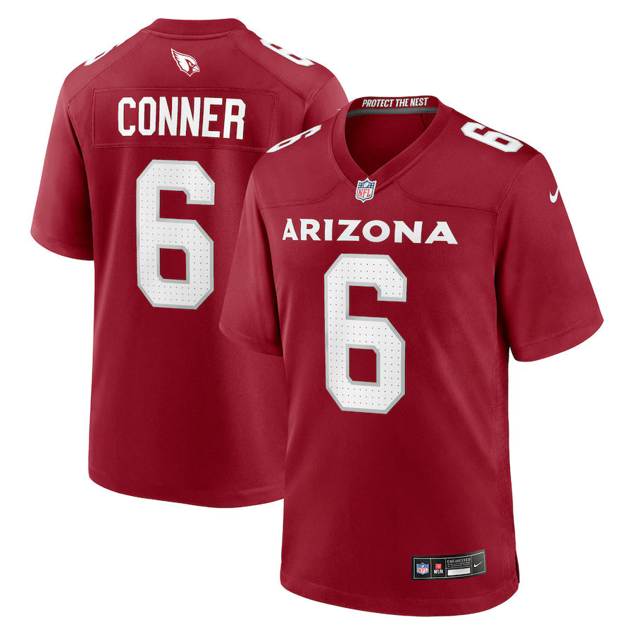 James Conner Arizona Cardinals Home Game Jersey - Cardinal -