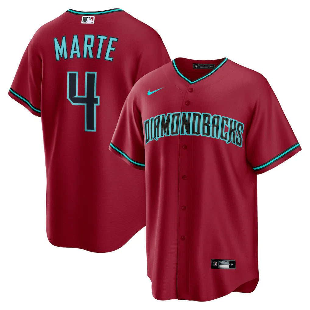 Ketel Marte Arizona Diamondbacks Jersey - Red