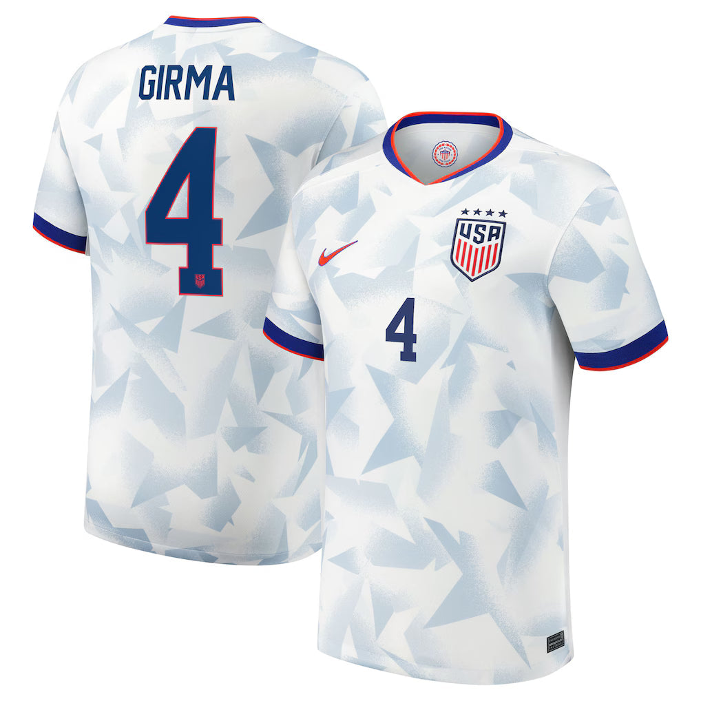 Naomi Girma USWNT 2026 Home Player Jersey - White