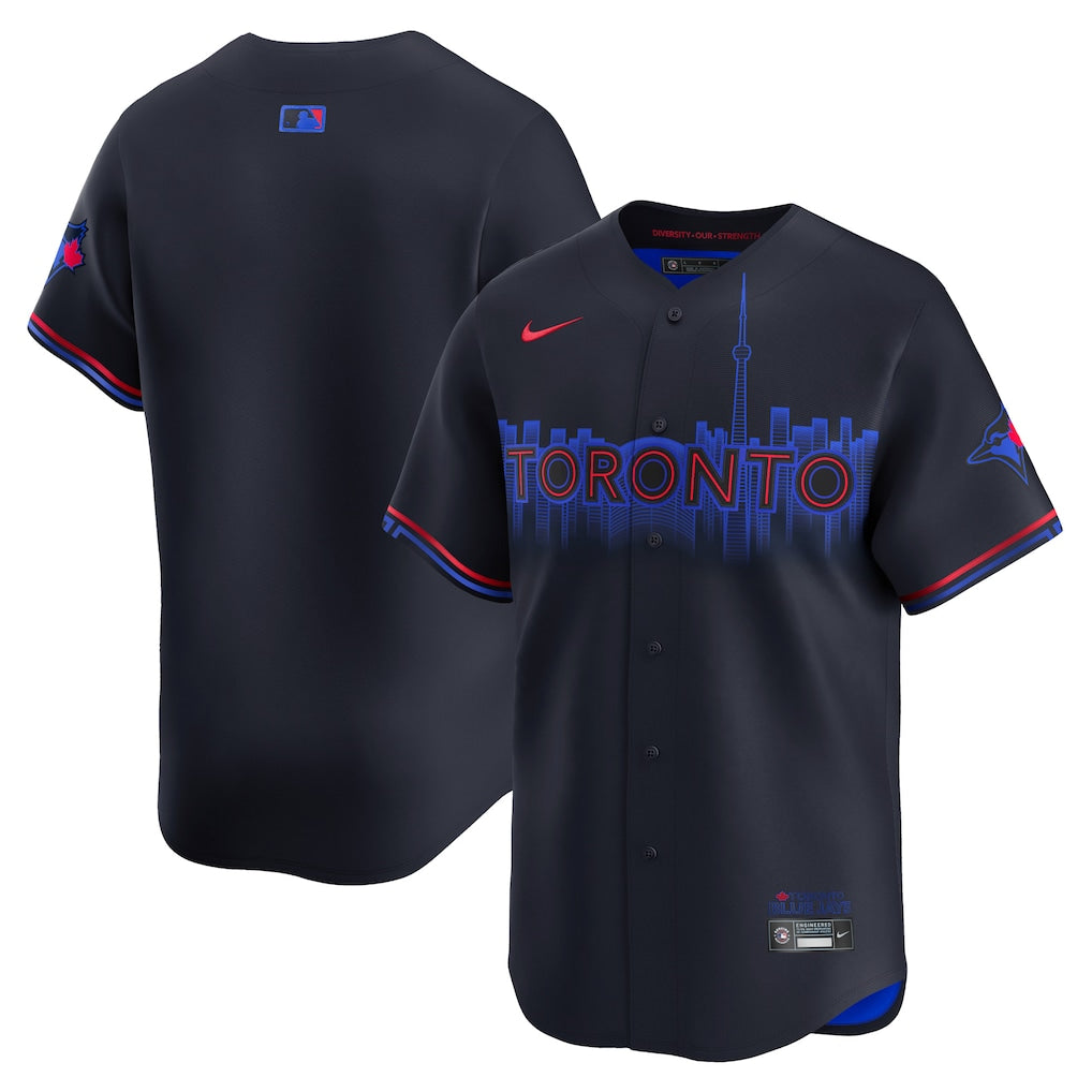 Toronto Blue Jays 2025-26 City Connect Limited Jersey - Navy