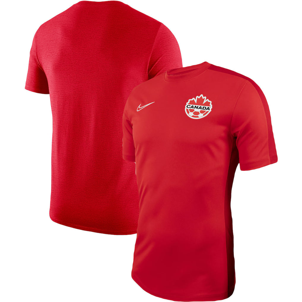 Canada Soccer Training Top - Red