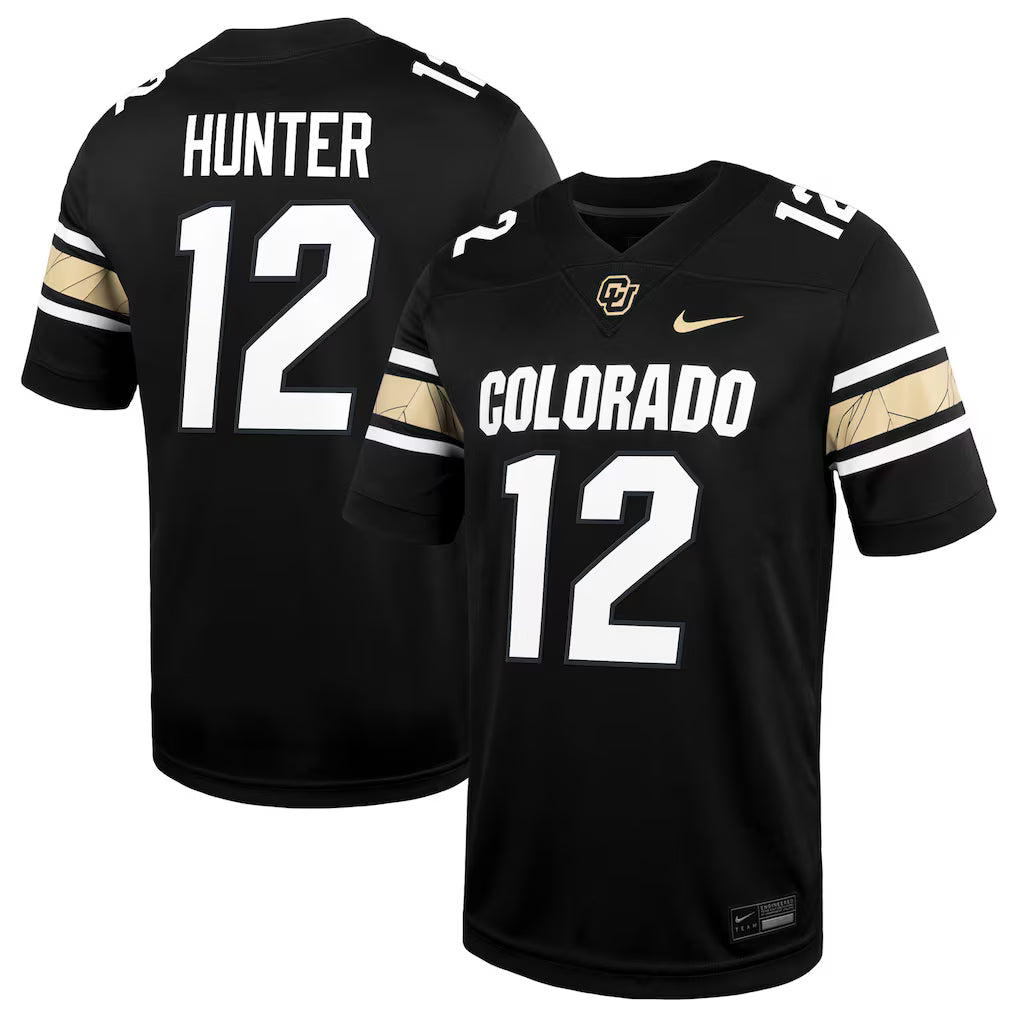 Travis Hunter Colorado Buffaloes Alternate Alumni Game Jersey - Black -