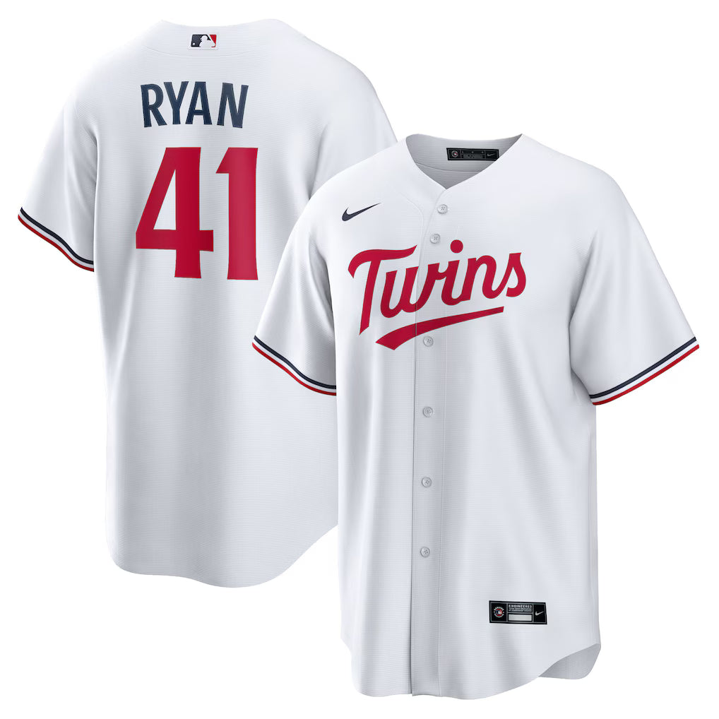 Joe Ryan Minnesota Twins Player Jersey - White