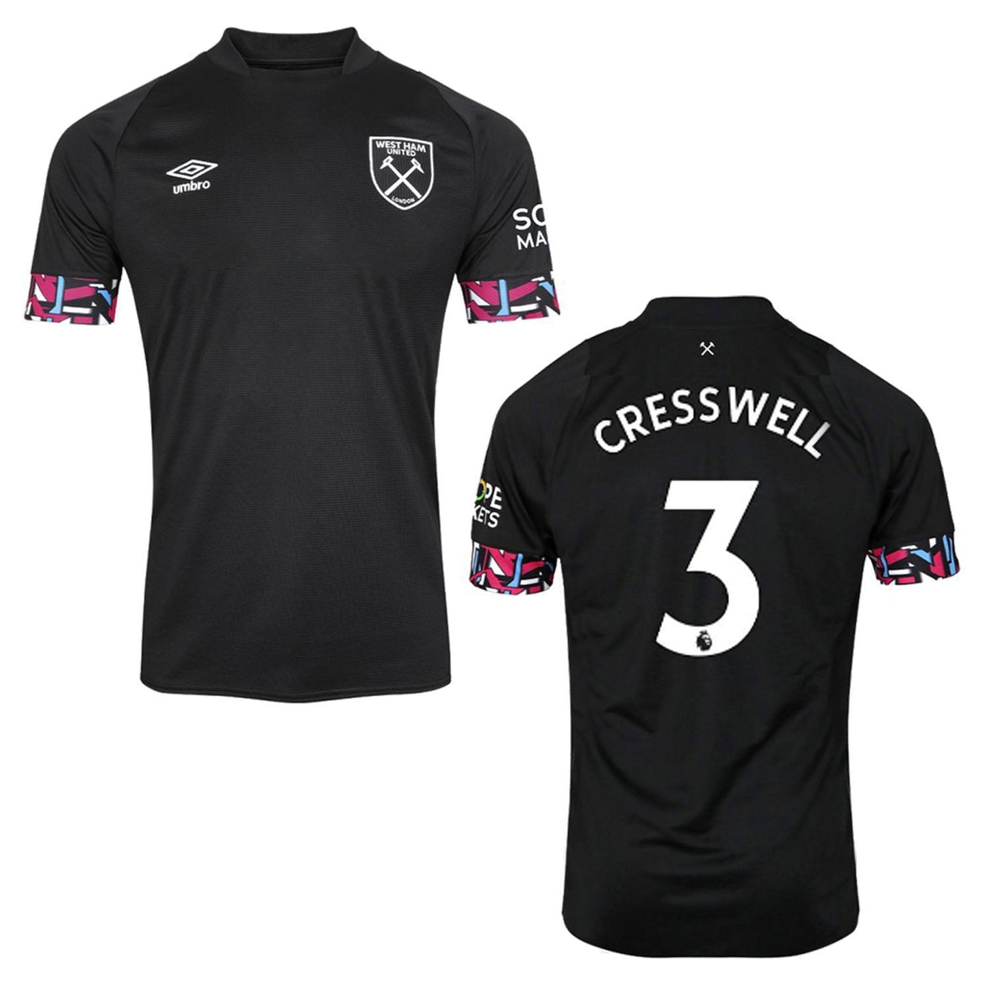 Aaron Cresswell West Ham 3 Jersey