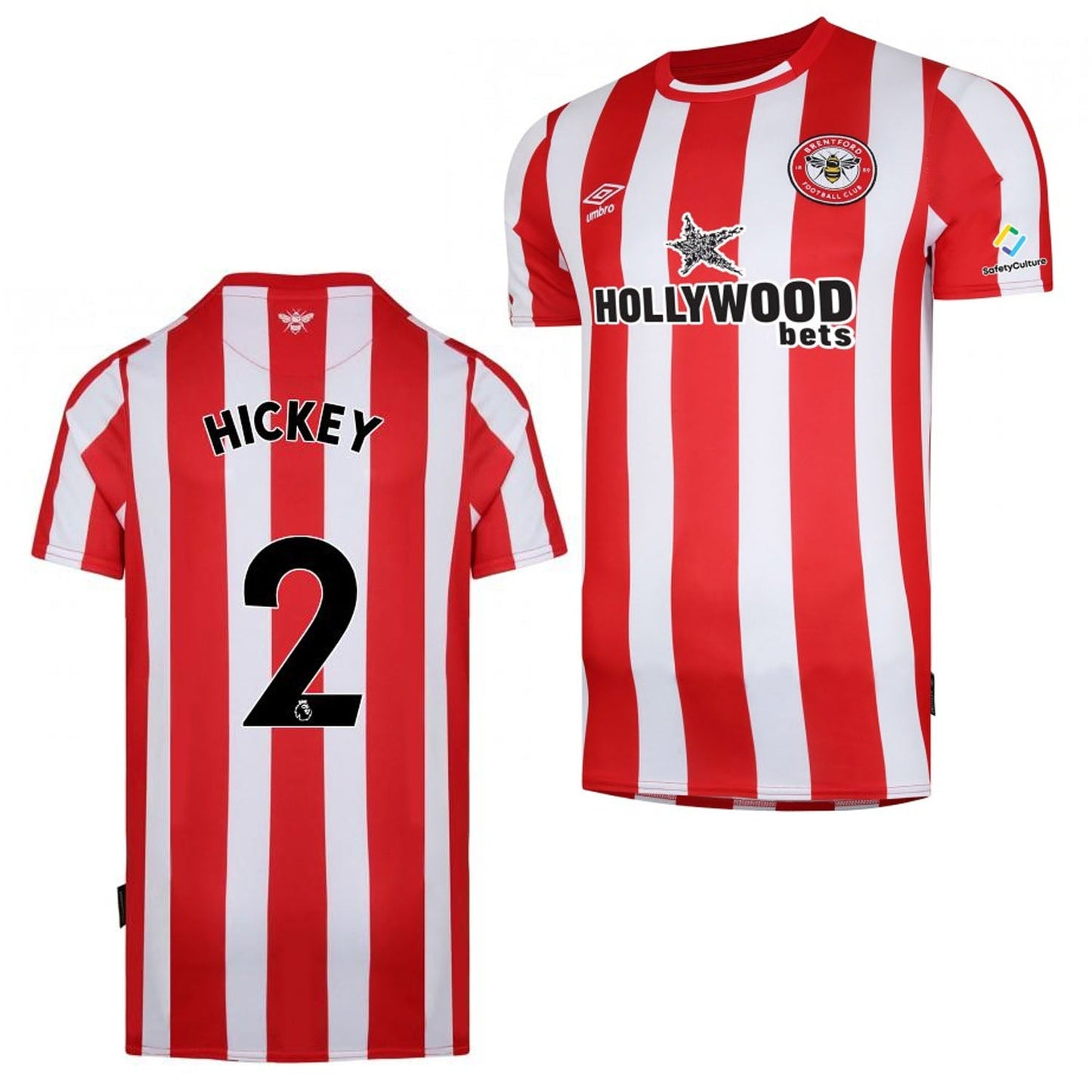 Aaron Hickey Brentford 2 Jersey