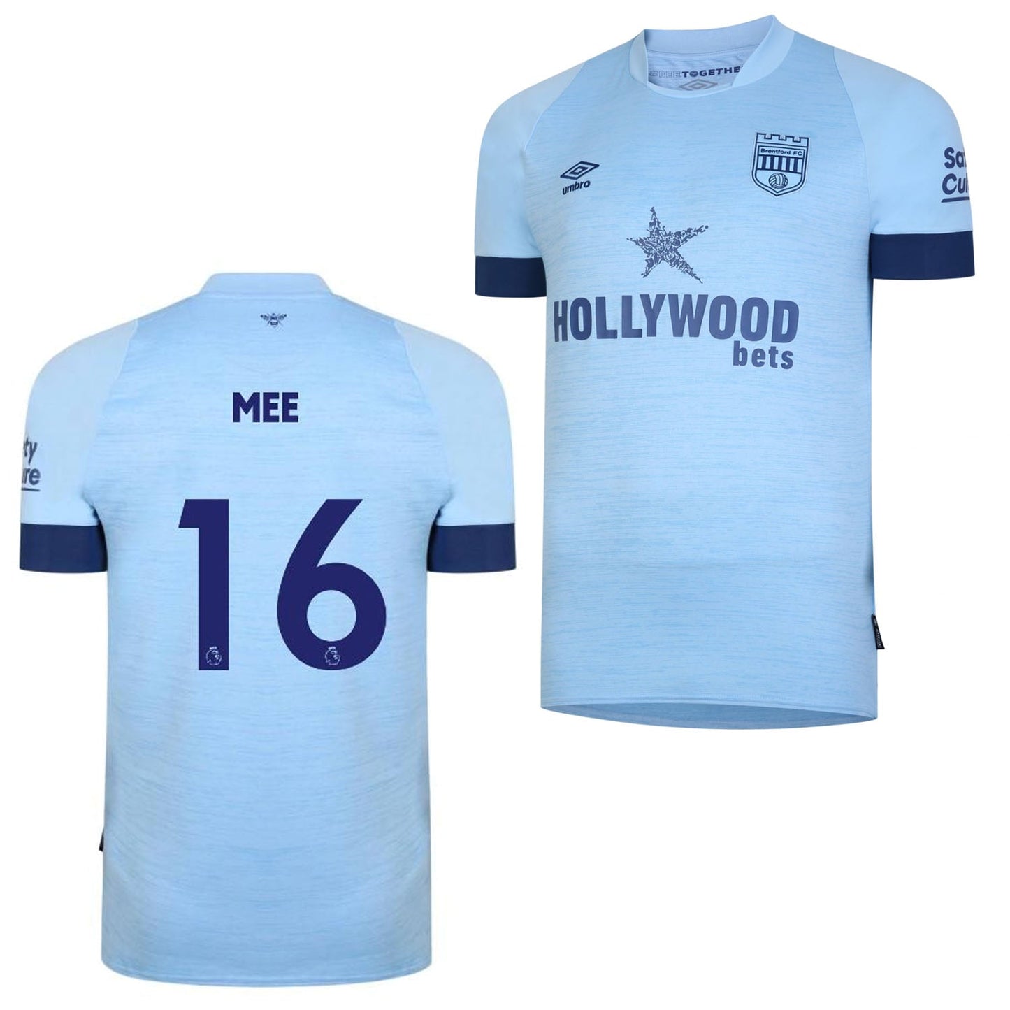 Ben Mee Brentford 16 Jersey