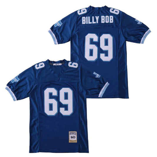 Billy Bob Varsity Blues West Canaan Coyotes Football 69 Jersey