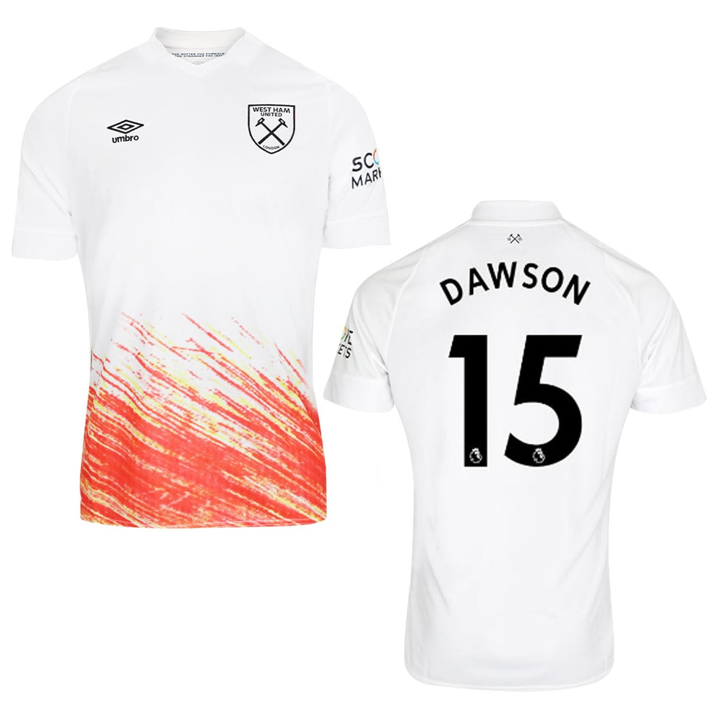 Craig Dawson West Ham 15 Jersey