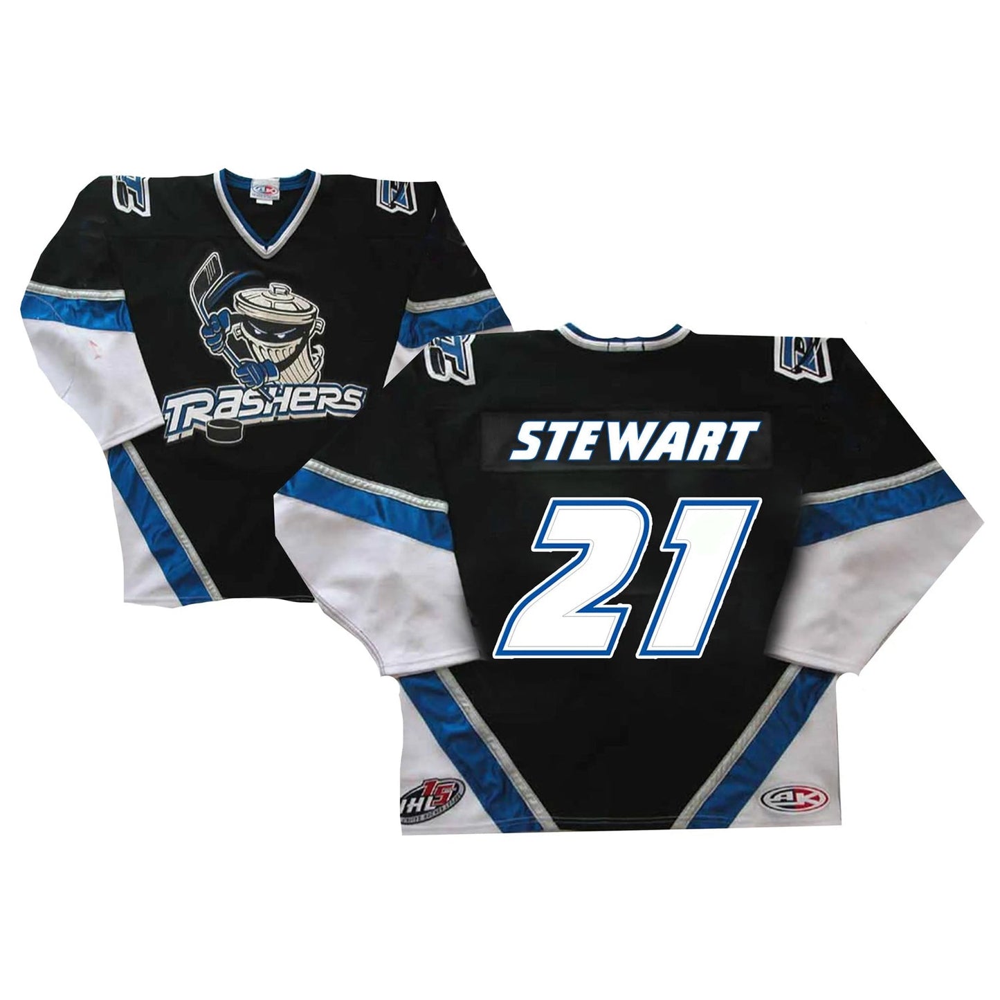 Danny Stewart Danbury Trashers 21 Jersey