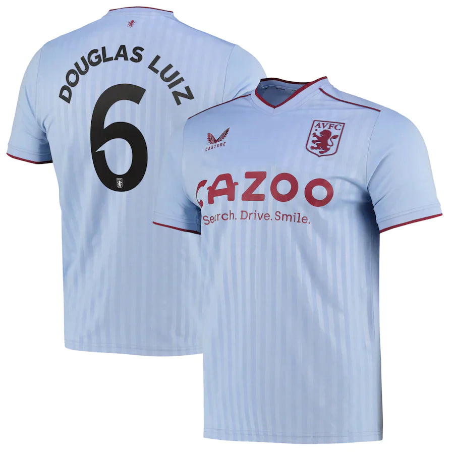 Douglas Luiz Aston Villa 6 Jersey
