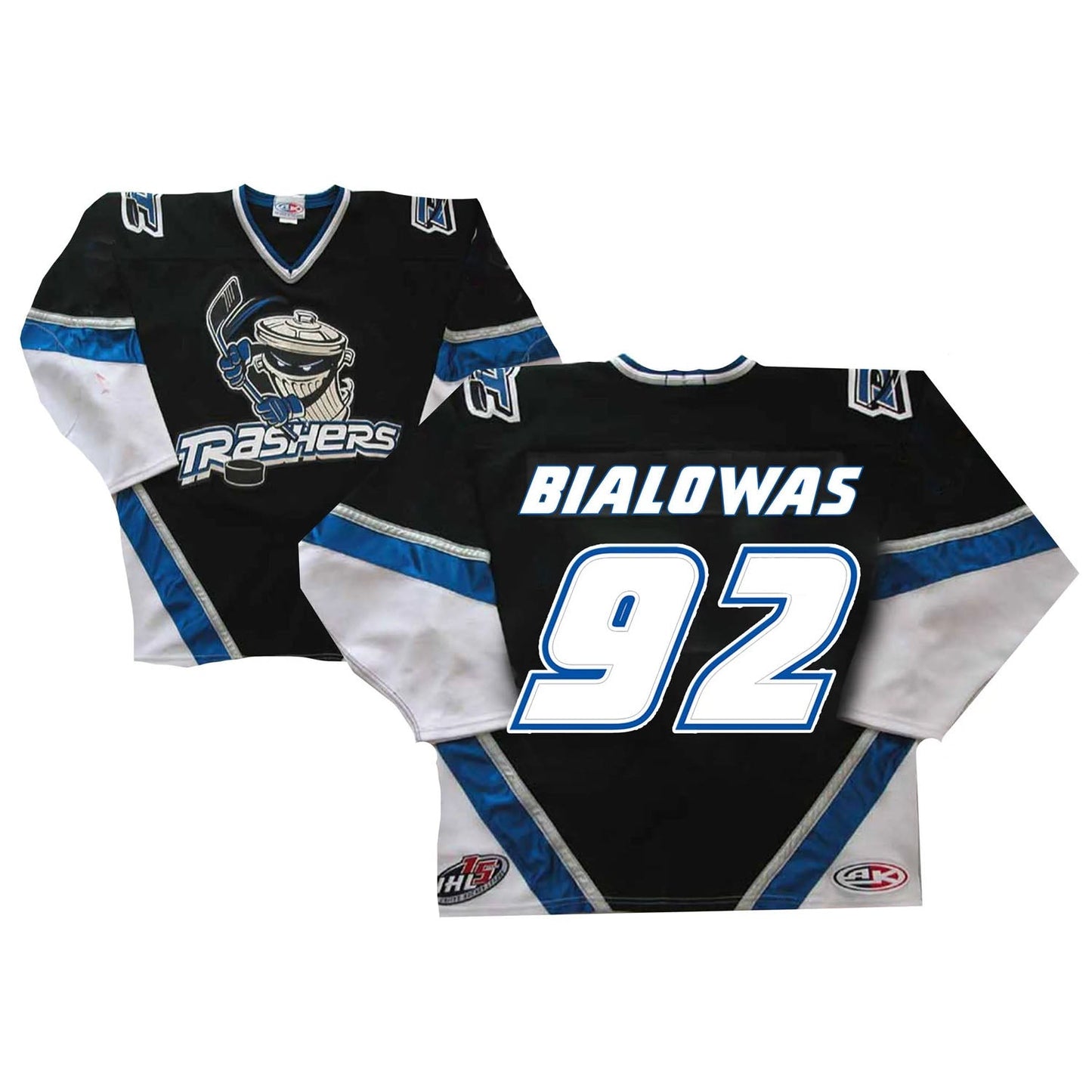 Frank Bialowas Danbury Trashers 92 Jersey