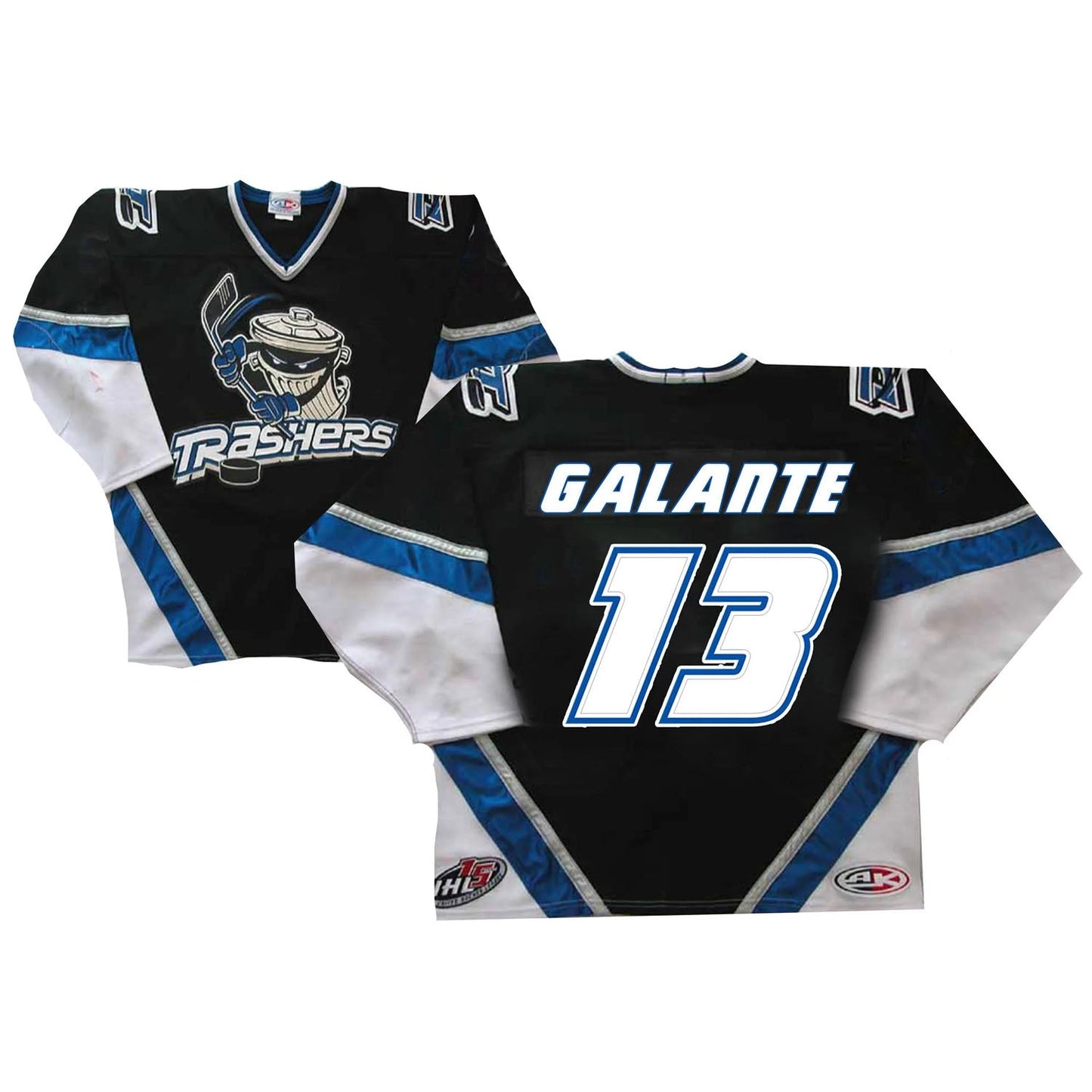 Jimmy Galante Danbury Trashers 13 Jersey
