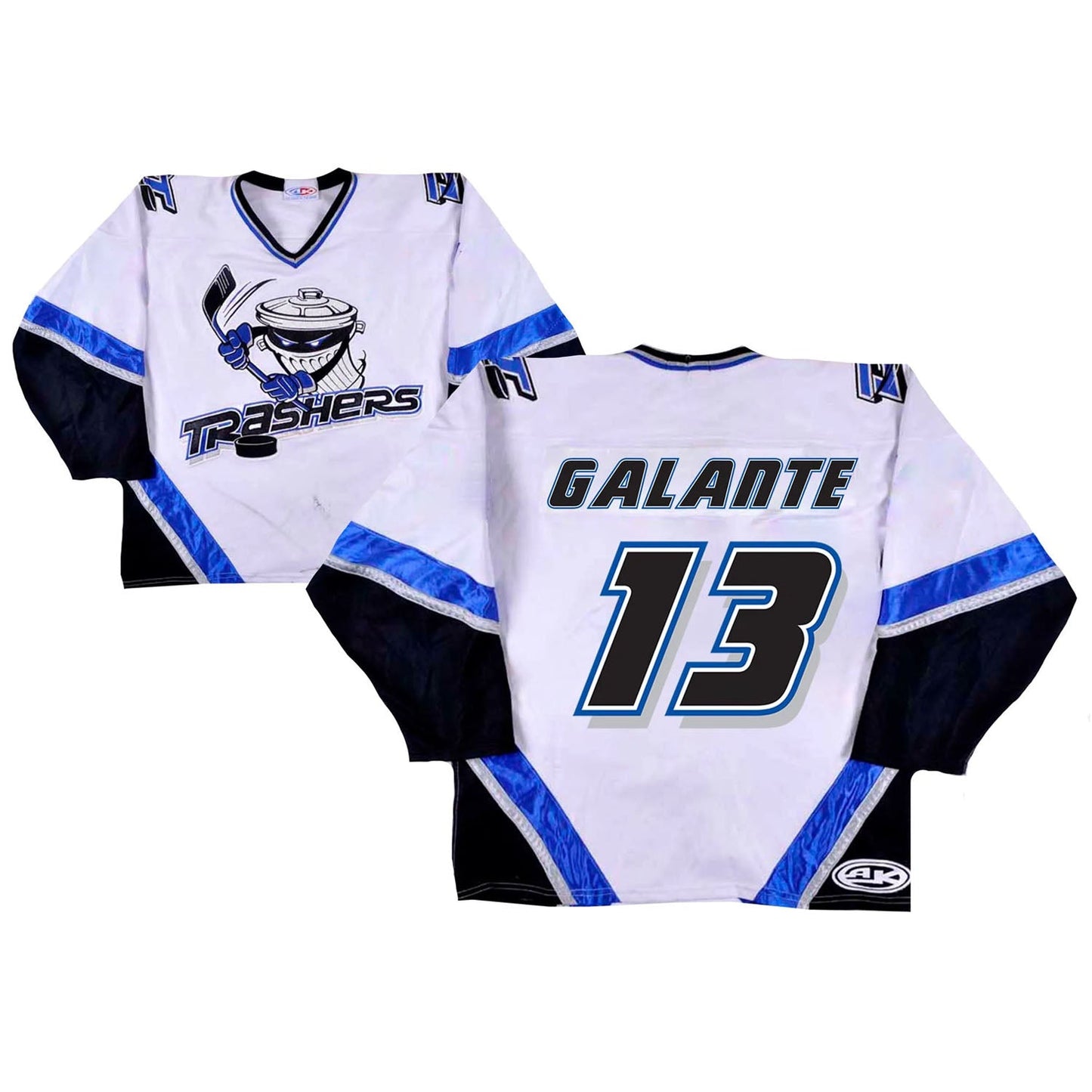 Jimmy Galante Danbury Trashers 13 Jersey