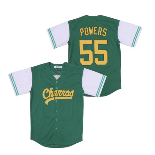 Kenny Powers Charros Eastbound & Down Movie Baseball 55 Jersey
