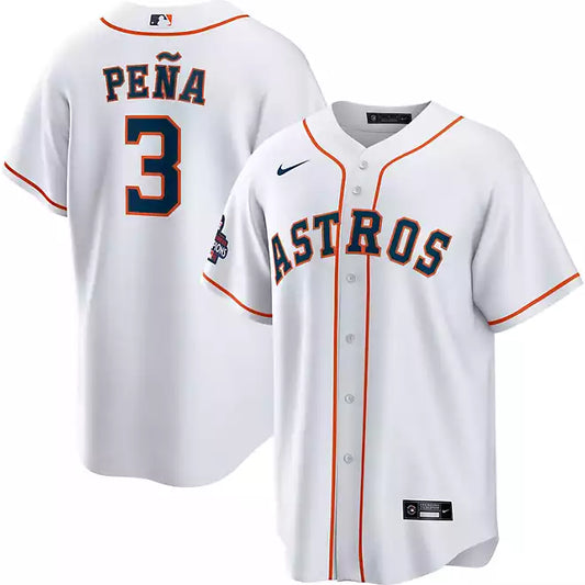 MLB Jeremy Pena Houston Astors 3 Jersey