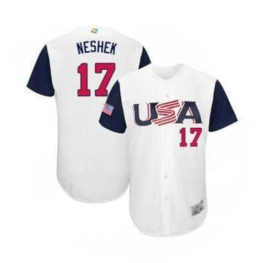 MLB Pat Neshek USA 17 Jersey
