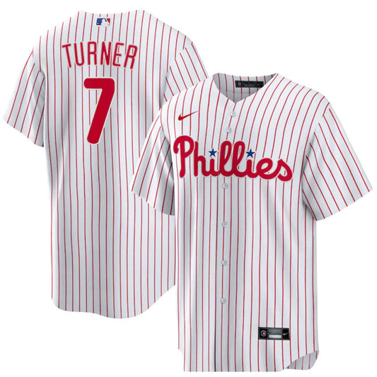 MLB Trea Turner Philedelphia Phillies 7 Jersey
