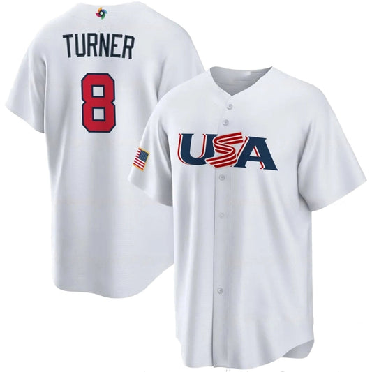 MLB Trea Turner USA 8 Jersey