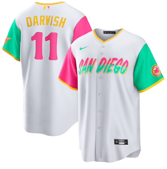 MLB Yu Darvish San Diego Padres 11 Jersey