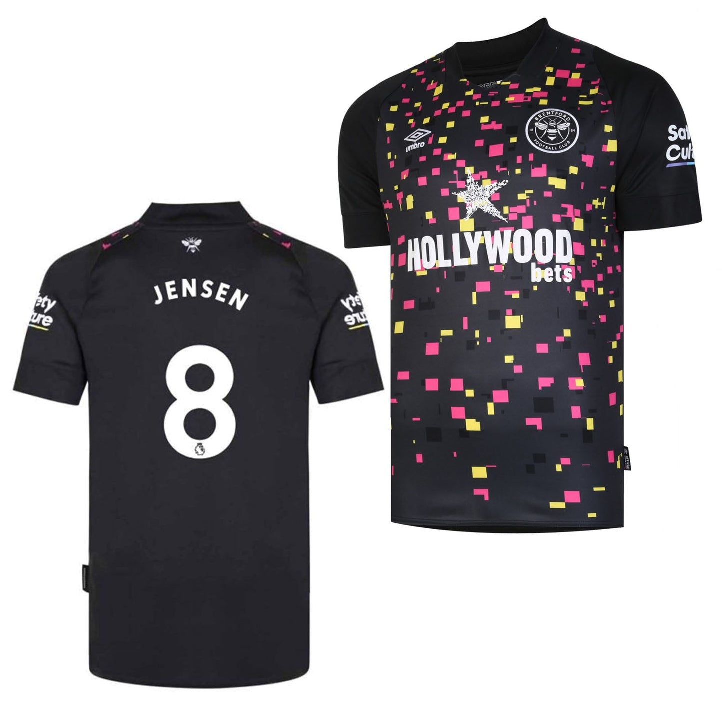 Mathias Jensen Brentford 8 Jersey