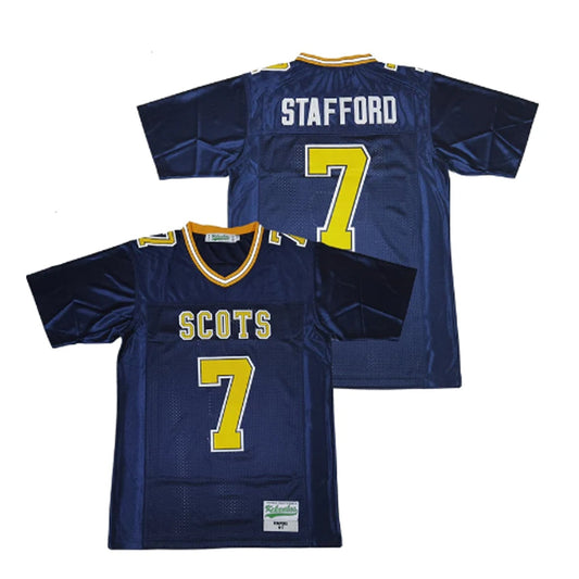 Matthew Stafford Scots High School Football 7 Jersey