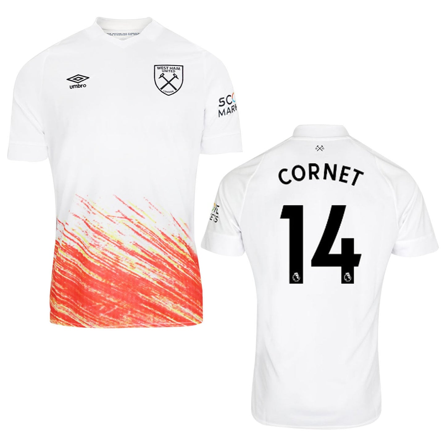 Maxwel Cornet West Ham 14 Jersey