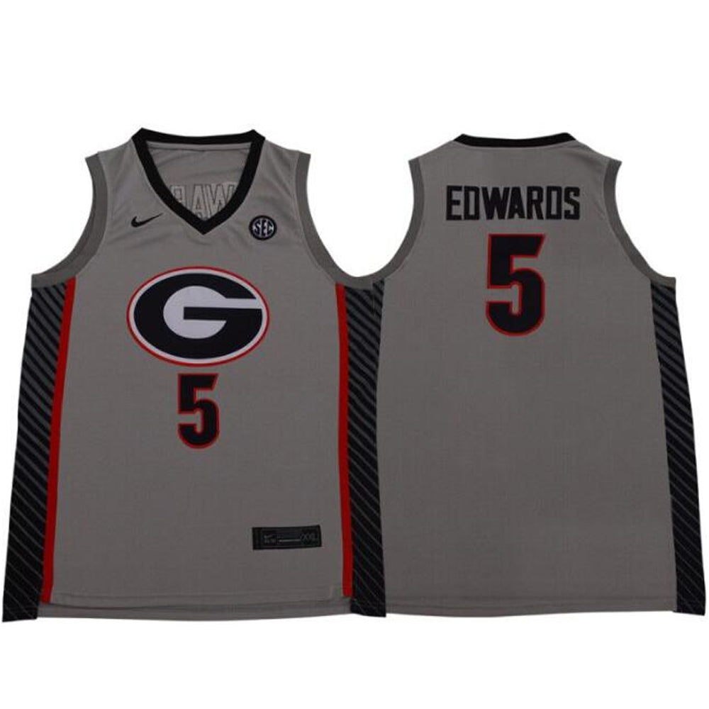 NCAA Anthony Edwards Georgia Bulldogs 5 Jersey