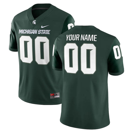 NCAAF Michigan State Spartans Custom Jersey