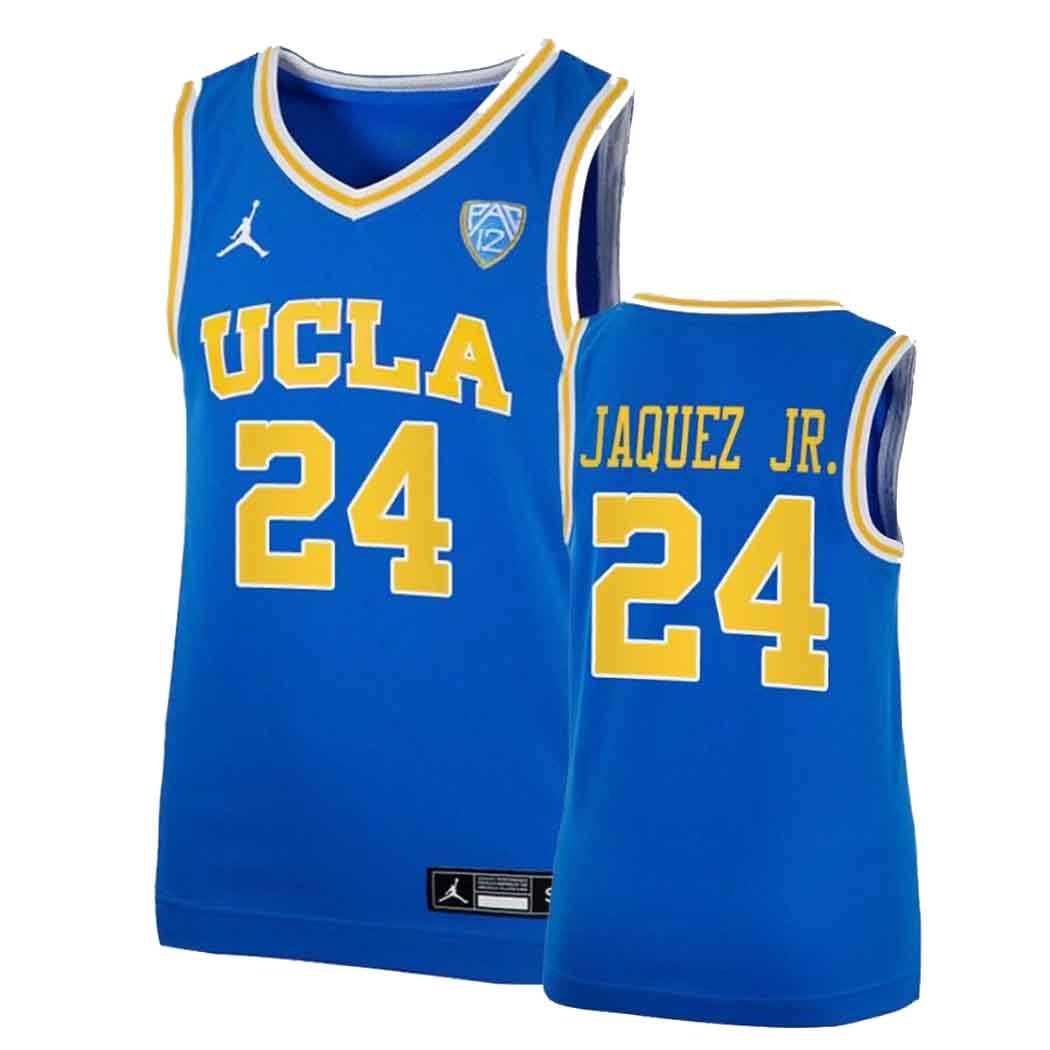 NCAA Jaime Jaquez Jr UCLA Bruins 24 Jersey