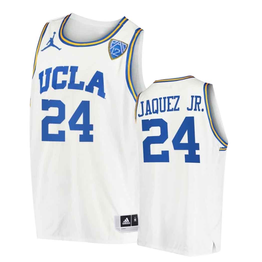 UCLA Jaime Jaquez Jr. T SHIRT NUMBER 24 New White