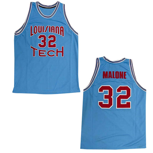 NCAA Karl Malone Louisiana Tech 32 Jersey
