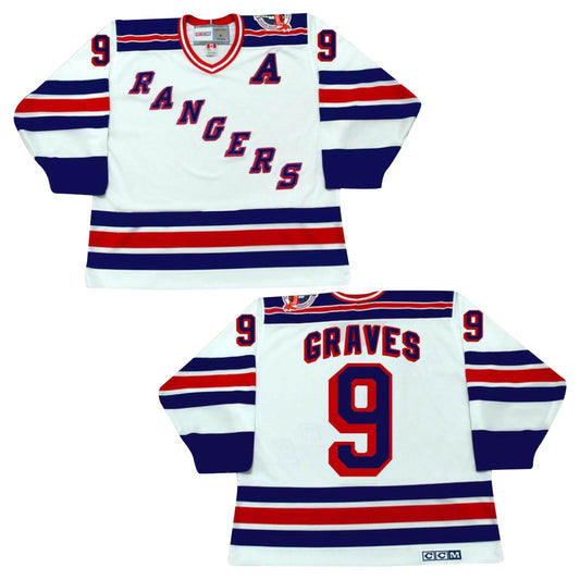 NHL Adam Graves New York Rangers 9 Jersey