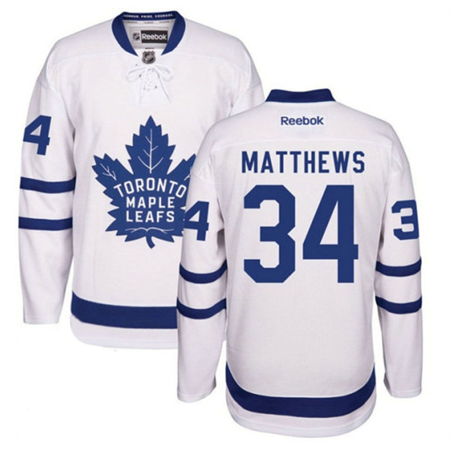 NHL Auston Matthews Toronto Maple Leafs 34 Jersey