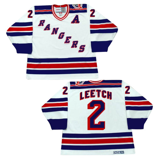 NHL Brian Leetch New York Rangers 2 Jersey