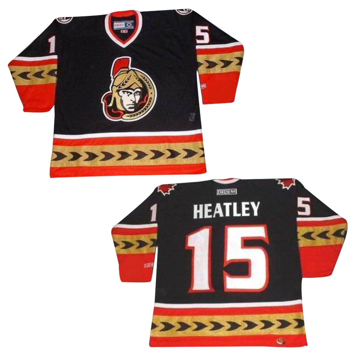 NHL Dany Heatley Ottawa Senators 15 Jersey