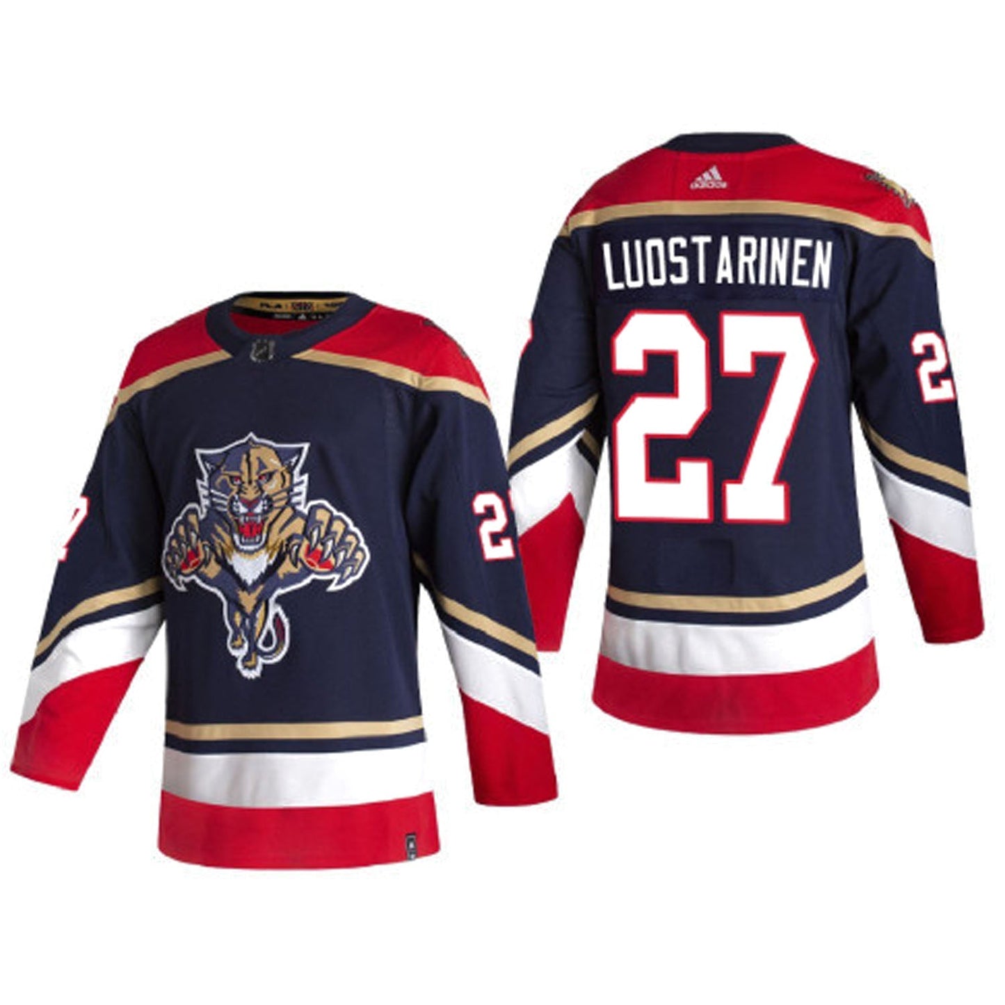 NHL Eetu Luostarinen Florida Panthers 27 Jersey