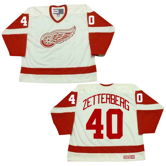 NHL Henrik Zetterberg Detroit Red Wings 40 Jersey