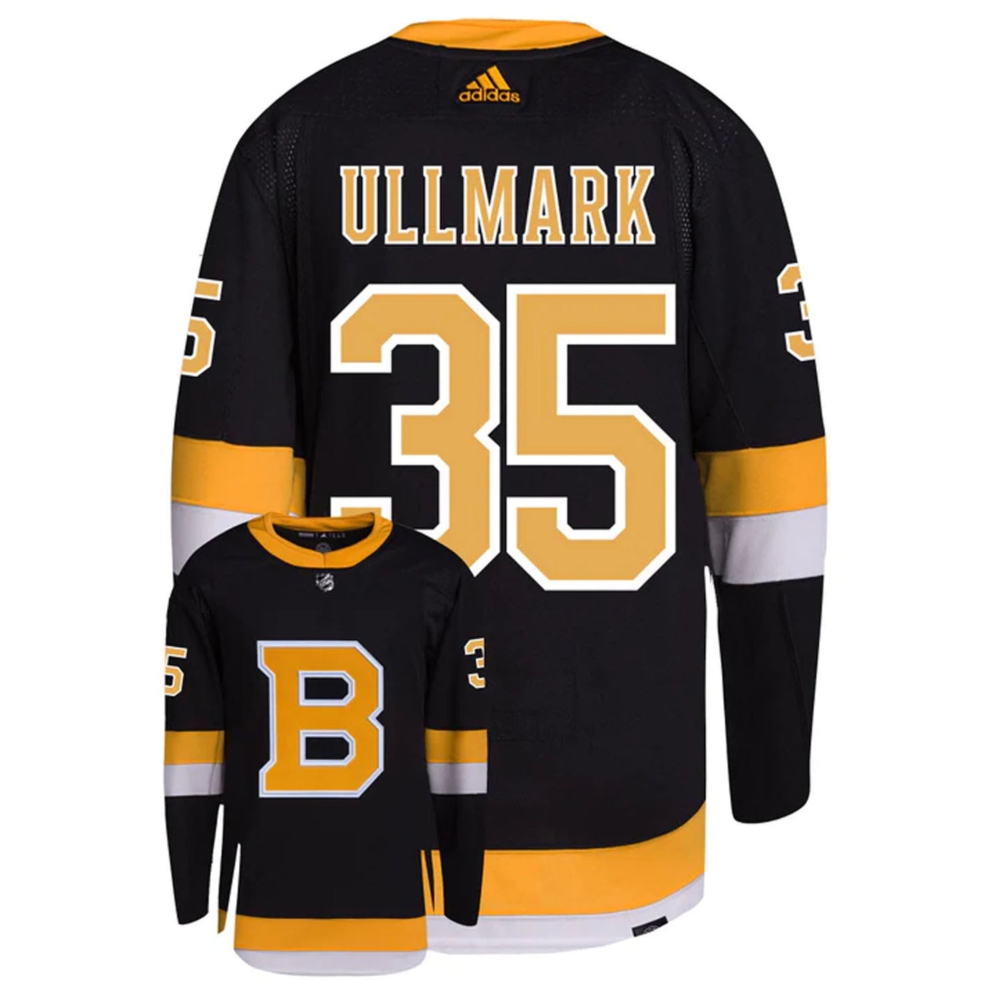 NHL Linus Ullmark Boston Bruins 35 Jersey