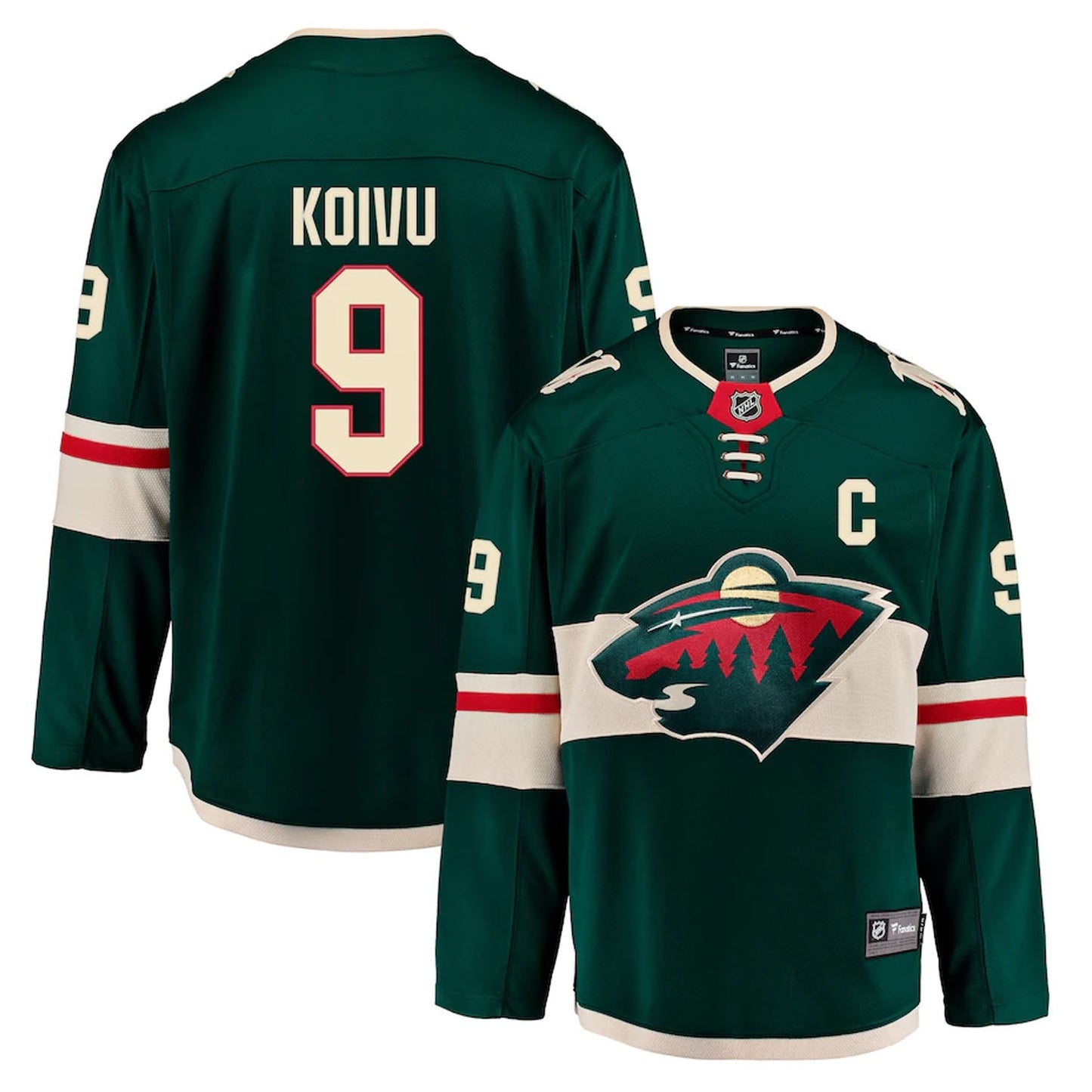 NHL Mikko Koivu Minnesota Wild 9 Jersey