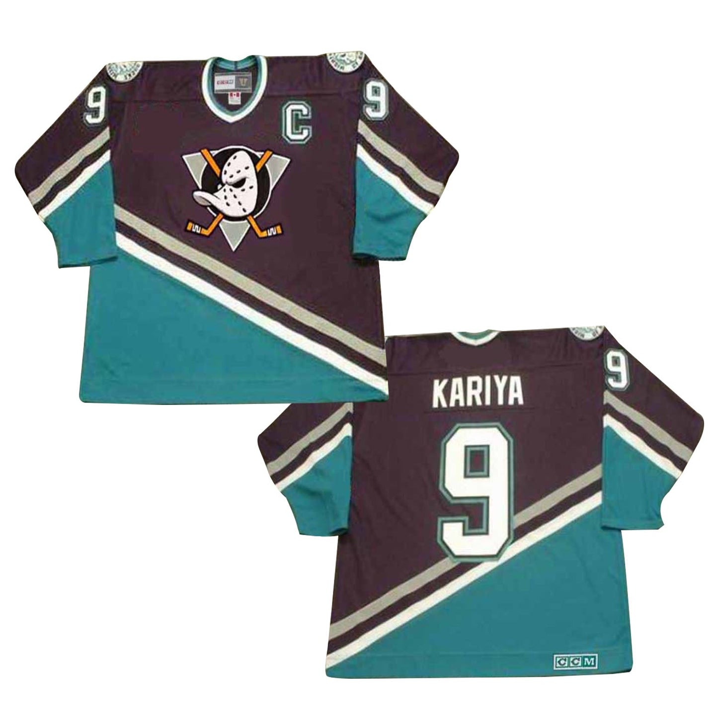 NHL Paul Kariya Anaheim Mighty Ducks 9 Jersey