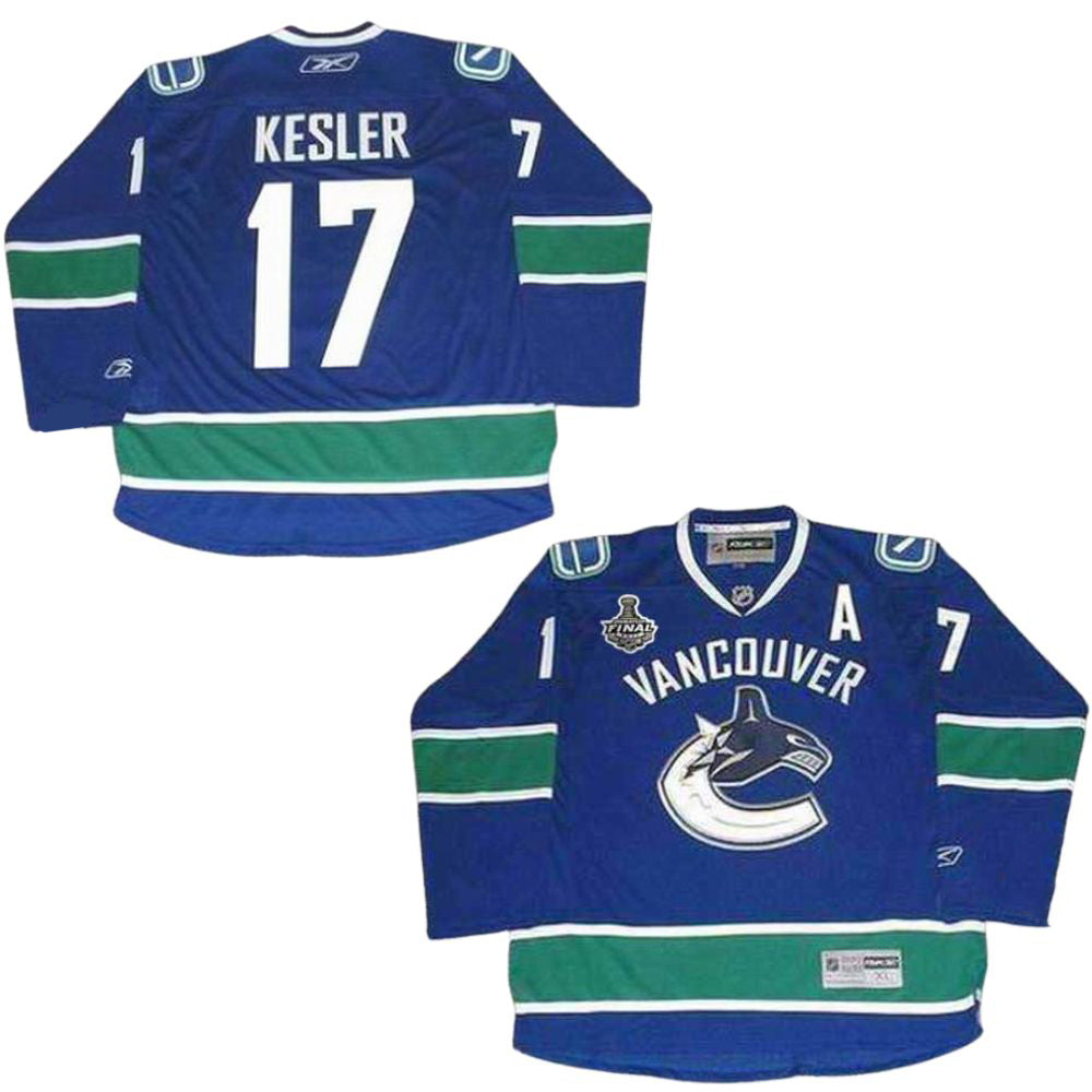 NHL Ryan Kesler Vancouver Canucks 17 Jersey