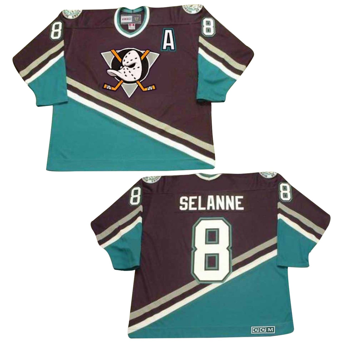 NHL Teemu Selanne Anaheim Ducks 8 Jersey