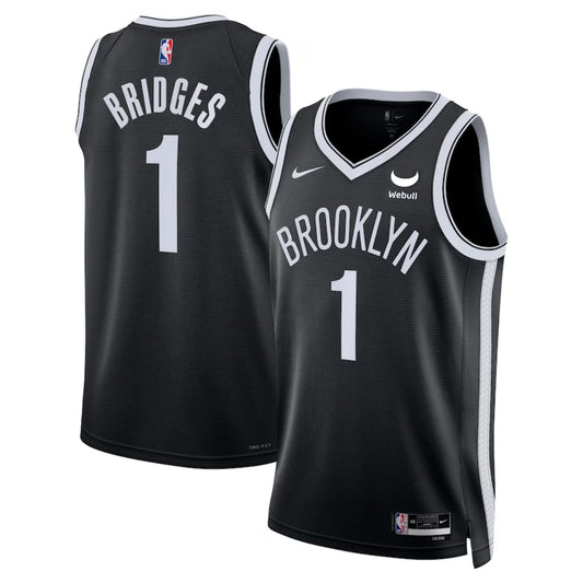Mikal Bridges Brooklyn Nets 1 Jersey